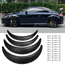 4PCS 890MM 3.5" Fender Flares Extra Wide Body Kit Wheel Arches For Audi TT TTS