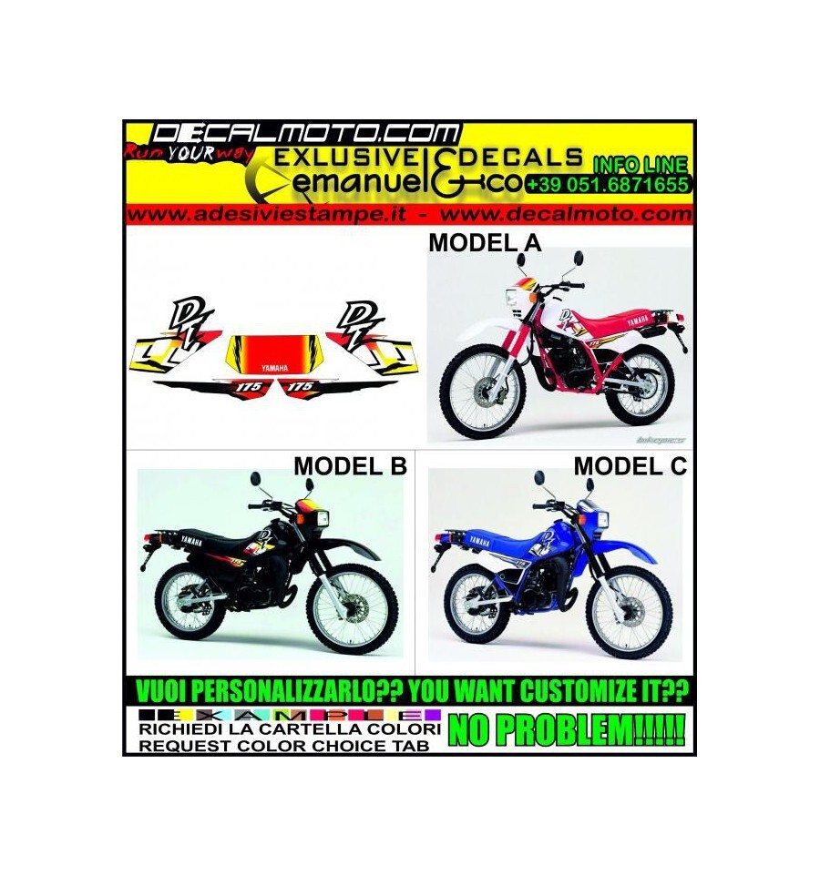 Stickers Dt 175 1999 Set Compatible