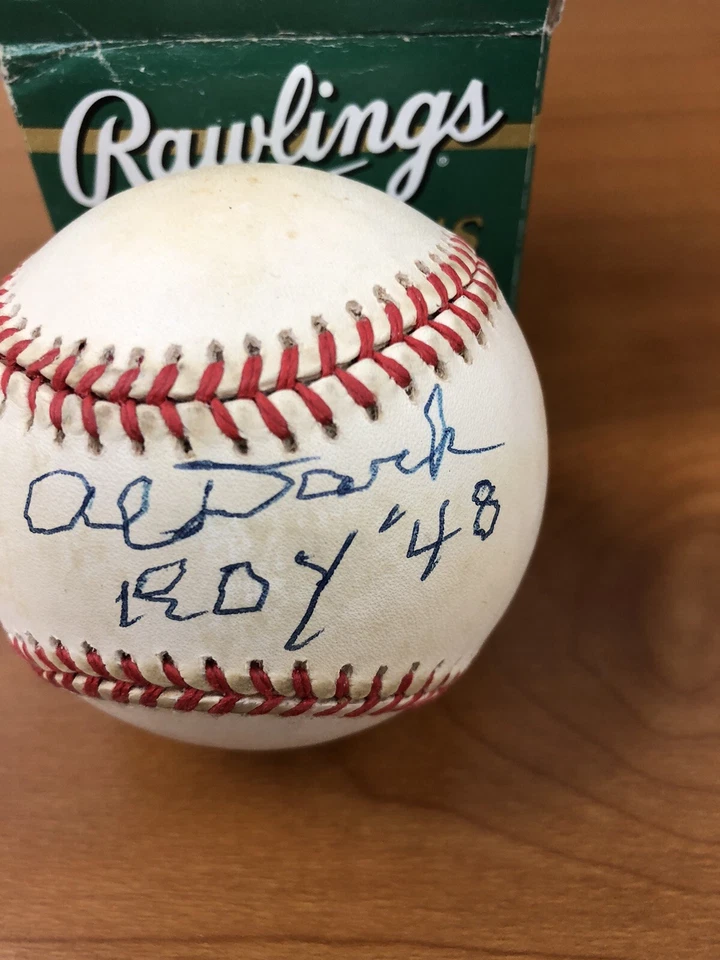 Al Dark Autographed Baseball "ROY '48" JSA Authenticated - Image 3 of 4