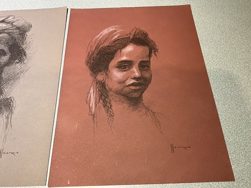 William Weintraub American Israeli Artist 2 Lithograph Print UNFRAMED 13.2X9.5 - Picture 3 of 5