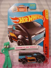 2015 Hot Wheels THE VANSTER #128 ∞black;blue/orange; mc5∞HW RACE TEAM∞Case F
