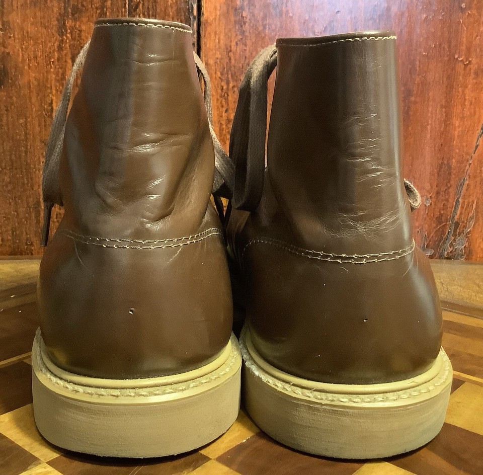 VINTAGE Bronson Shoe Co. Moc Toe Air Cushion Boots 11.5 12 Minneapolis