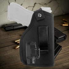 Tactical Pistol Holster IWB OWB Ambidextrous Holster Fits Laser/Light Attachment