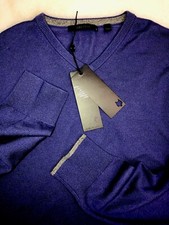 GREYSON Artisan Merino Mix V Neck Sweater Size M 298