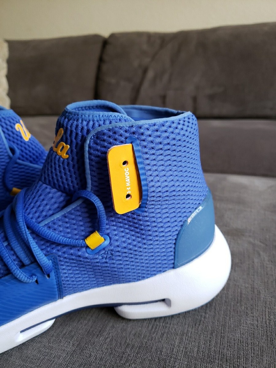 Size 12.5 - UCLA Under Armour HOVR Havoc Mens Excellent 