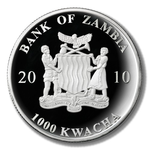zambia deadly insects red harvester ant 1000 kwacha 2010 proof