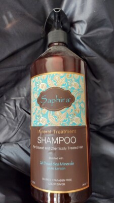 Saphira Mineral Treatment Shampoo 34 oz FREE SHIPPING 