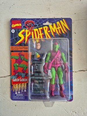 Green Goblin SPIDER-MAN Marvel Legends Cartoon RETRO 6INCH
