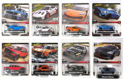 NEW 2024 2025 Hot Wheels Premium 1:43 Scale Real Riders 7 8 10 13