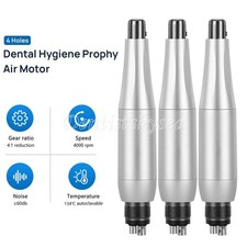 Dental 4:1 Hygiene Prophy Air Motor Handpiece Nose Cone 4H 360° degree Swivel