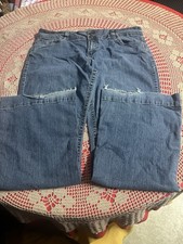Women's Size 20 Vintage Hydraulic Stretch Denim BELL BOTTOMS Jeans TRENDING!