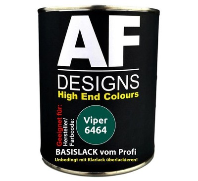 250ML Autolack für Viper 6464 Orchid Green Basislack spritzfertig