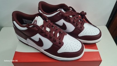 Nike Dunk Low (GS) White/Redwood Größe 3,5 Unisex