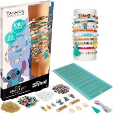 Kids Bracelet Craft Kit with Colorful Beads and Fun Accessories