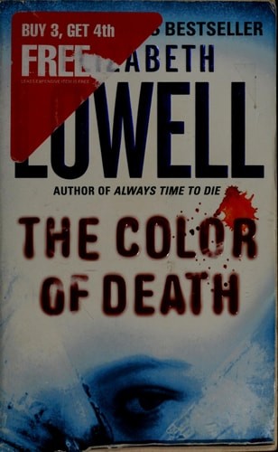 The Color of Death by Lowell, Elizabeth, Good Book