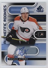 2022 Upper Deck SP Game Used Authentic Rookies Blue Ronnie Attard #170 Auto 6o3