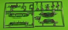 1947 Chevy Moebius Galaxie 125 Bumper Grill Head Lamp Buckets Chrome Sprue