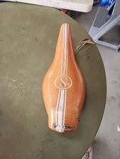 1971 SCHWINN STINGRAY MANTA RAY 5 SPEED ORANGE BANANA SEAT + REFLECTOR TAB L$$K