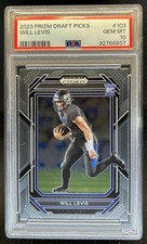 2023 Panini Prizm Draft Picks Will Levis RC Rookie #103 Wildcats PSA 10 GEM MINT