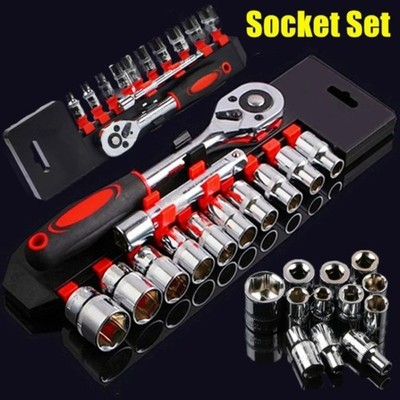 12-piece bicycle repair tool set including ratchet wrench, quick release, and ti