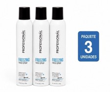 Professional Freezing Finish Hairspray Intense Hold 10 oz Spray Pack de 3