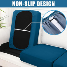 Waterproof Couch Cushion Covers, Stretch Washable Sofa Cushion Cover, Soft So...