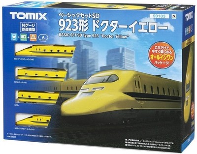 Tomix 90183 Doctor Yellow Basic Set N Gauge Train Set Ready to Use Operate
