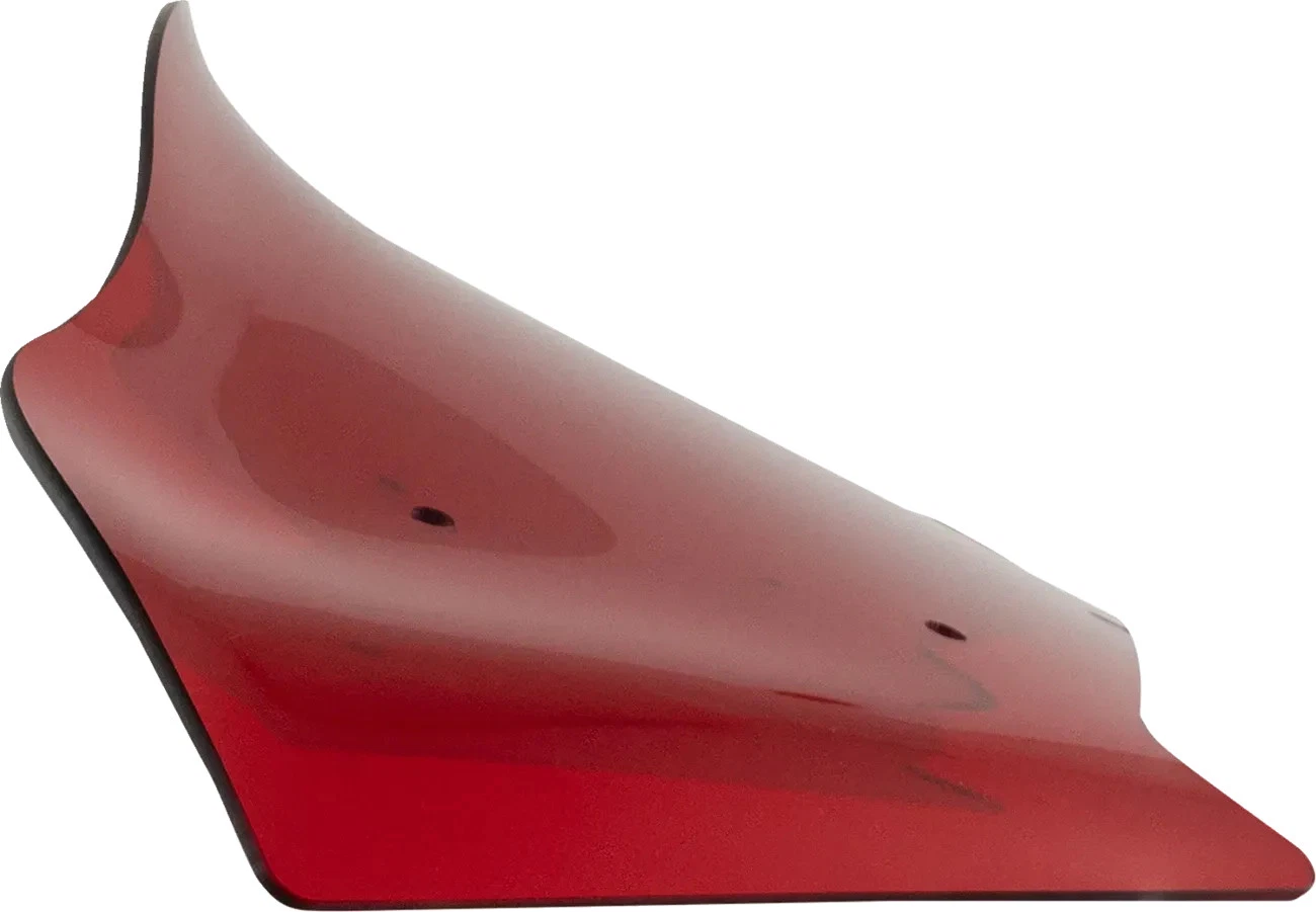 KLOCK WERKS Kolor Flare* Windshield - Fits 8" - Red - FLHX KWW-01-0728