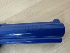 Philips CD-i CDI AirMouse Blue Peacekeeper Revolver Light Gun w/ Receiver/Manual