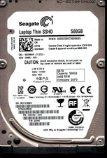 ST500UM001 P/N: 1EK162-034 F/W: DEP3 S/N: W372 WU 500GB FEB 2014 CHINA SEAGATE