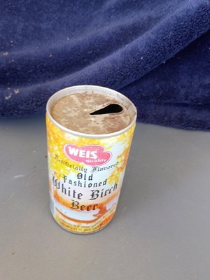 Weis White Birch Empty Beer Can Pull Tab