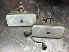 Hella Comet 550 Fog Lamps For Range Rover Classic Tested Working