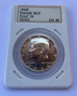 1964-P Kennedy Half Dollar 50C US Mint Vintage Hannes Tulving 90% Silver Proof
