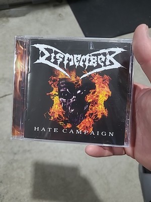 Hate Campaign by Dismember (CD, 2023) Swedish Death Metal Entombed New Hyprocisy