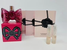 Viktor & Rolf BonBon MINI  Perfume .24oz  EDP w box & 5 Flowerbomb Sample w card