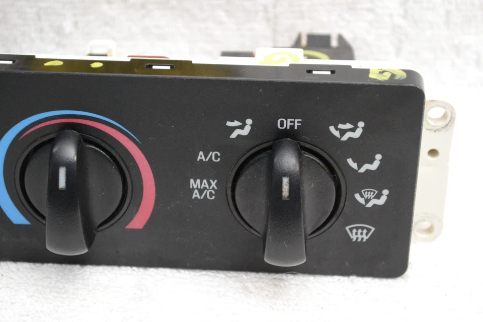 Ford F-250 F-350 2001-2003 calefacción aire acondicionado temperatura climatización interruptor Foto 3 de 4