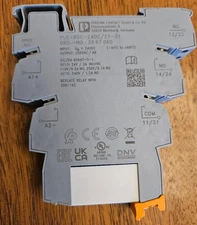 PHOENIX CONTACT 2967060 PLC-RSC -24DC/21-21 Relay Module (NEW, OPEN BOX)