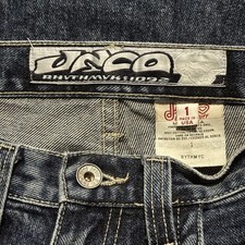 Jnco Jeans Sk8 Pokers Wide Leg Size 1 Y2K Vintage Rare From Japan