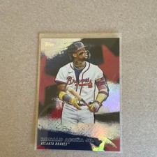 Topps 2025 Series 1 Stars of MLB Ronald Acuña Jr. #SMLB-16 Atlanta Braves