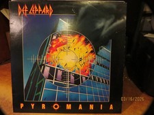 DEF LEPPARD " PYROMANIA " LP EX JK VG 
