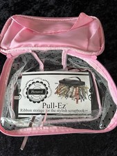 Ribbon Organizer  Dispenser Storage PULL-EZ Brand. Scrapbooking/Crafts/Cards