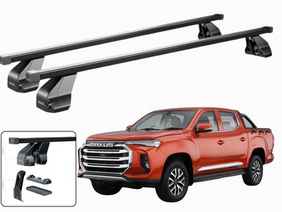 DACHTRÄGER FÜR SAIC MAXUS T90 EV 4-TÜRER OHNE HANDLAUF 2021- MENABO SCHWARZ