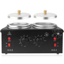 Wax Warmer for Hair Removal, Professional Waxing Heater Pot with Adjustable T...