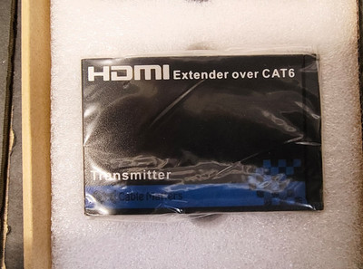 Cable Matters HDMI Extender over CAT6 Transmitter & Receiver Kit 1080p -9A-B2 J