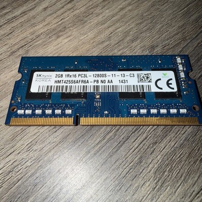 SK Hynix 2GB 1Rx16 PC3L-12800S Laptop Memory Ram