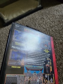 Mortal Kombat (Sega Genesis, 1993) Complete CIB w Registration Card VG Condition