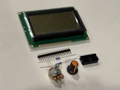 Whites Spectrum XLT DXF Metal Detector LCD Display Repair Kit WHITE BACKLITE