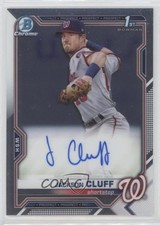 2021 Bowman Chrome Prospects Auto Jackson Cluff #CPA-JCL Auto 0a2