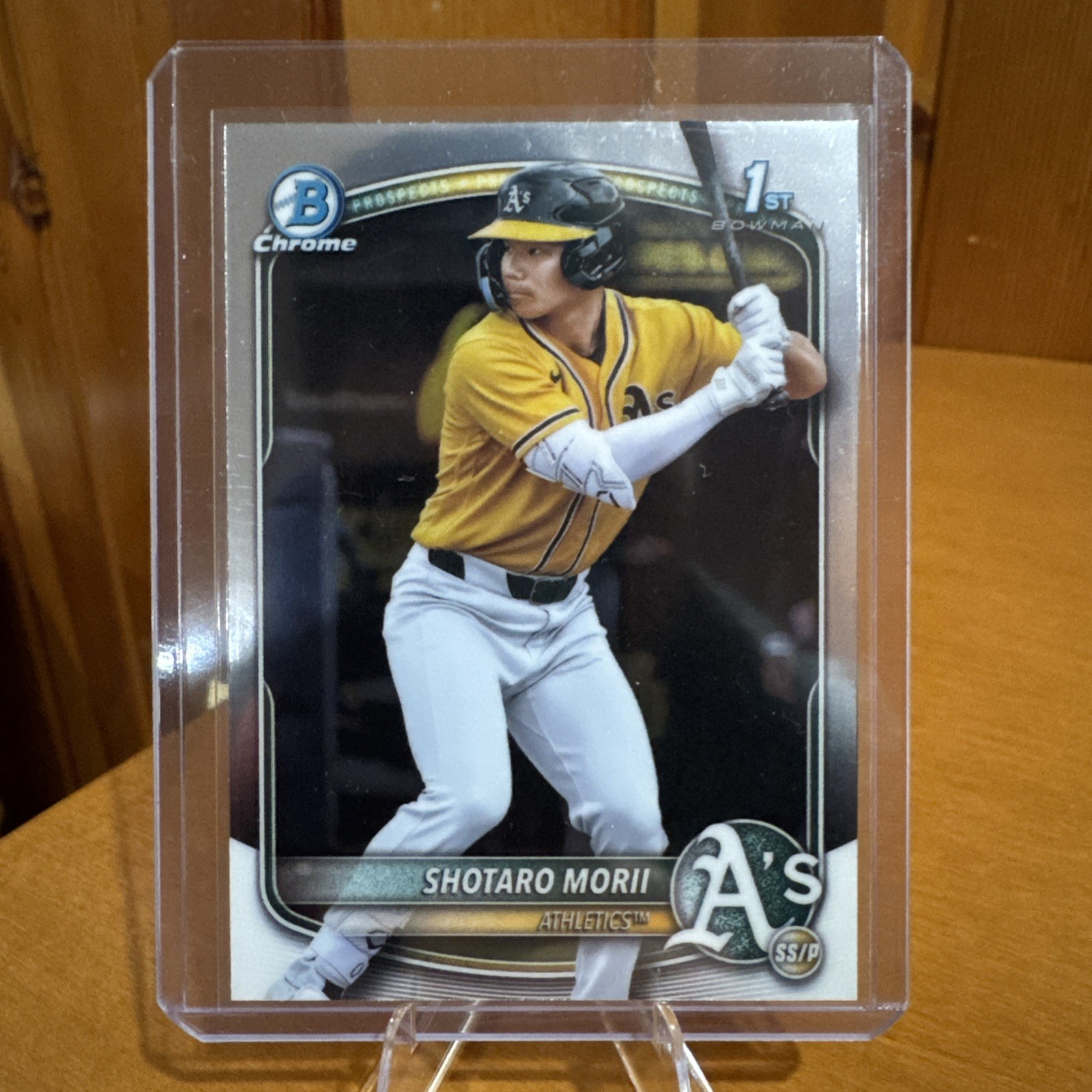 Shotaro Morii #BCP-170 (Baseball Cards 2025 Bowman Chrome Prospects) — is it worth grading?