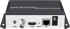4K HD Video Encoder Transcoder Decoder for RTSP M3U8 RTMP UDP HLS To HDMI